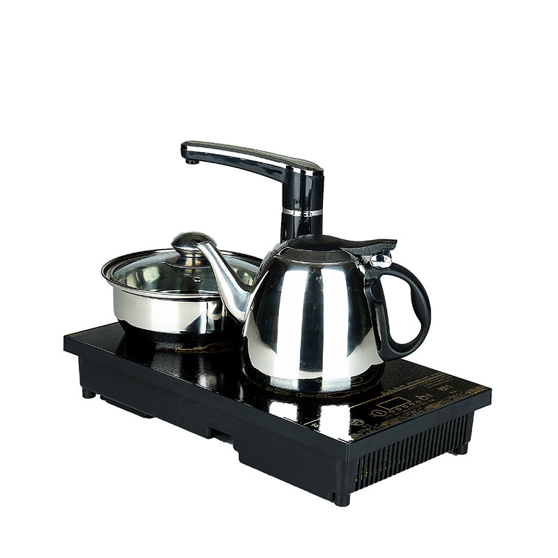 家用电磁炉茶具烧水壶平底自动抽水加水嵌入式不锈钢智能煮泡茶炉