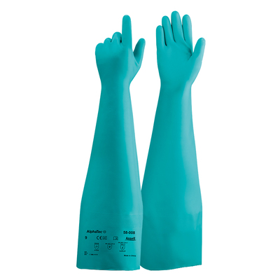 安思尔58-008丁腈橡胶手套加长厚