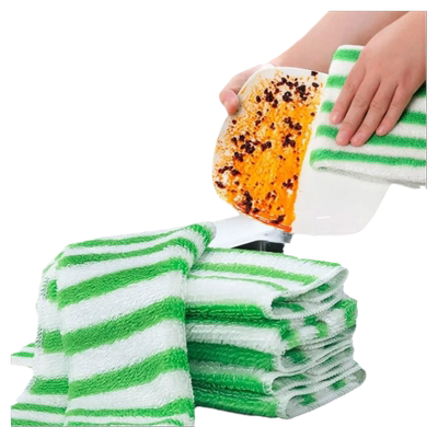 嘉嘉爱竹纤维不沾油洗碗巾
