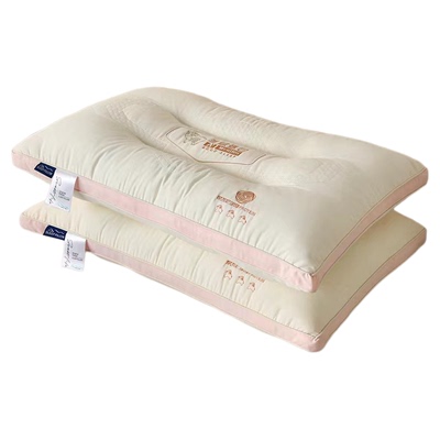 羊绒蛋白枕护颈椎助睡眠枕芯家用酒店枕头一对装成人学生柔软枕头