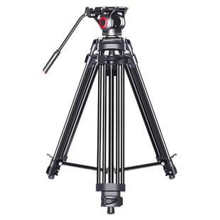 miliboo米泊铁塔mtt601a专业摄像机三脚架相机摄影视频拍摄会议支架单反俯拍横杆液压阻尼云台三脚架竖拍滑轨