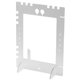 【首饰摄影专用】白底图饰品拍摄神器透明亚克力拍照支架珠宝项链戒指耳环耳钉耳饰珍珠黑底展示架手串背景架