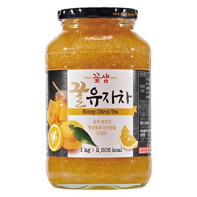 花泉蜂蜜柚子茶冲饮好喝罐装