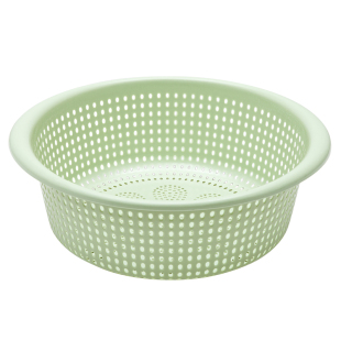 洗菜盆沥水篮塑料圆形加厚洗菜篮厨房菜篮子控水洗菜筐食品级大号