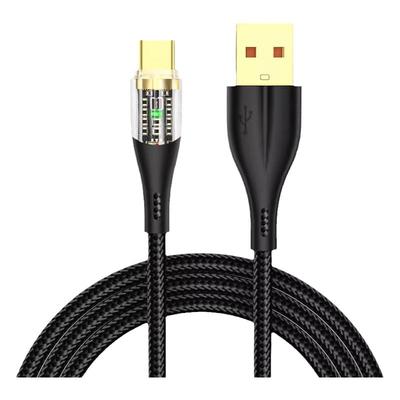 120W数据线6a超级快充冰透