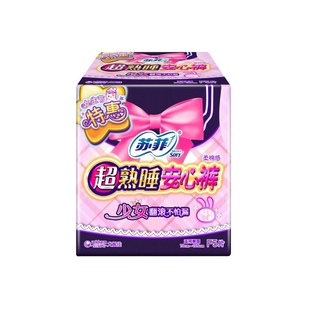 苏菲官方卫生巾安心裤ML均码女经期用安睡裤产妇专用F均码28片装