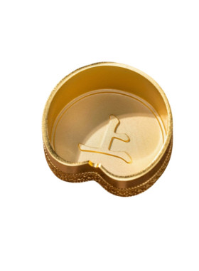 朱炳仁铜马上有金烟灰缸摆件礼盒