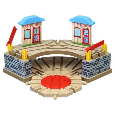 HL双层车库停车场路轨积木