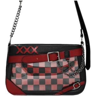 中小食量痛包斜挎链条二次元学生中性日常运动双面痛单肩带扎板男