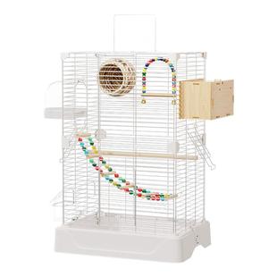 鸟笼鹦鹉笼子专用特大号豪华别墅虎皮牡丹玄凤家用新型防溅饲养笼