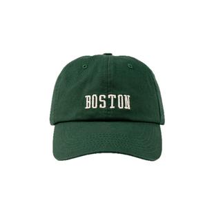 BM帽子女款2026新款秋冬波士顿风格字母刺绣棒球帽百搭简约鸭舌帽