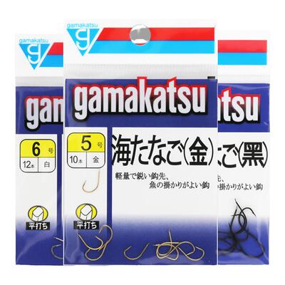 日本伽玛卡兹倒刺进口海夕金黑白