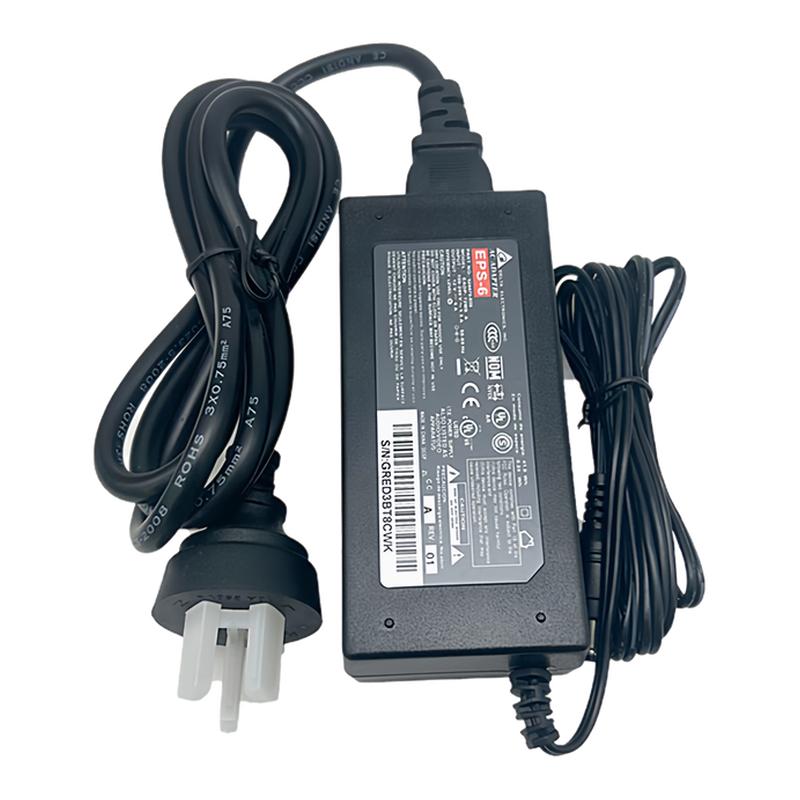 正品台达足功率耐用12V6A电源