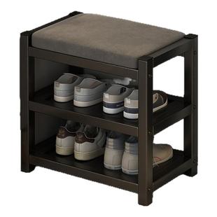 门口换鞋凳入户门小窄鞋架子家用穿鞋凳可坐鞋柜铁艺鞋凳子长条凳