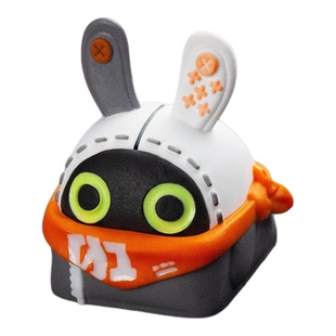 绝区零邦布键帽原创个性创意单个树脂定制机械艺术立体键盘可爱