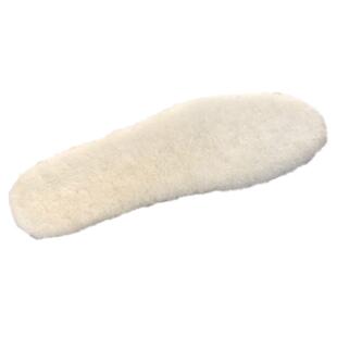 纯羊毛鞋垫100%皮毛一体冬季玩雪防寒加绒加厚真皮保暖男女防臭