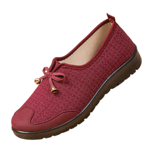 正牌老北京布鞋老妈妈鞋中老年人女士老妈轻便鞋新款软底奶奶单鞋