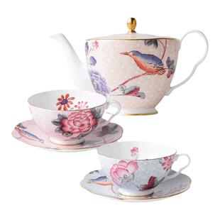 现货WEDGWOOD威基伍德杜鹃布谷鸟骨瓷茶具套装英式下午茶具正品