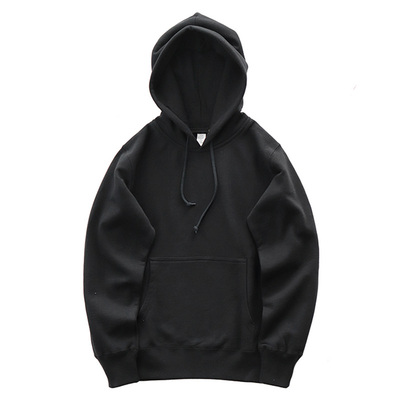 460G重磅纯棉复古连帽卫衣