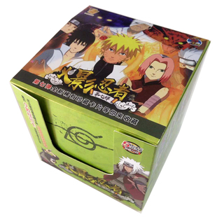 火影忍者第20弹鸣人卡片卡牌游戏吧唧盲盒儿童动漫小恐龙火之意志