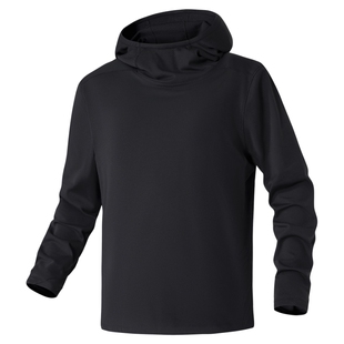 班尼路SK户外运动风长袖连帽T恤男士春季款弹力休闲时尚打底衫YS