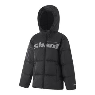 李宁儿童羽绒服男童2026冬季新款中大童小胖孩正品羽绒服加厚外套