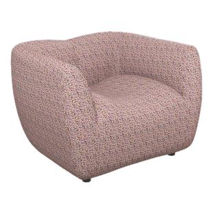 安隅集物圣米歇尔单人沙发椅原创设计奶油风懒人布艺小户型客厅