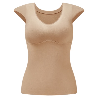 古今保暖背心女内搭冬带胸垫内衣