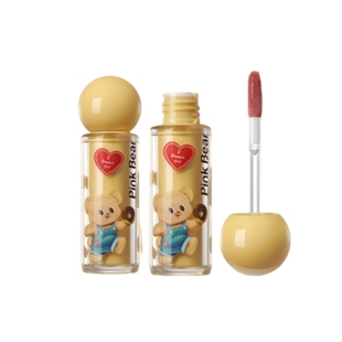 pinkbear皮可熊小灯泡唇蜜唇部精华蜜唇釉口红黄油小熊滋润正品女