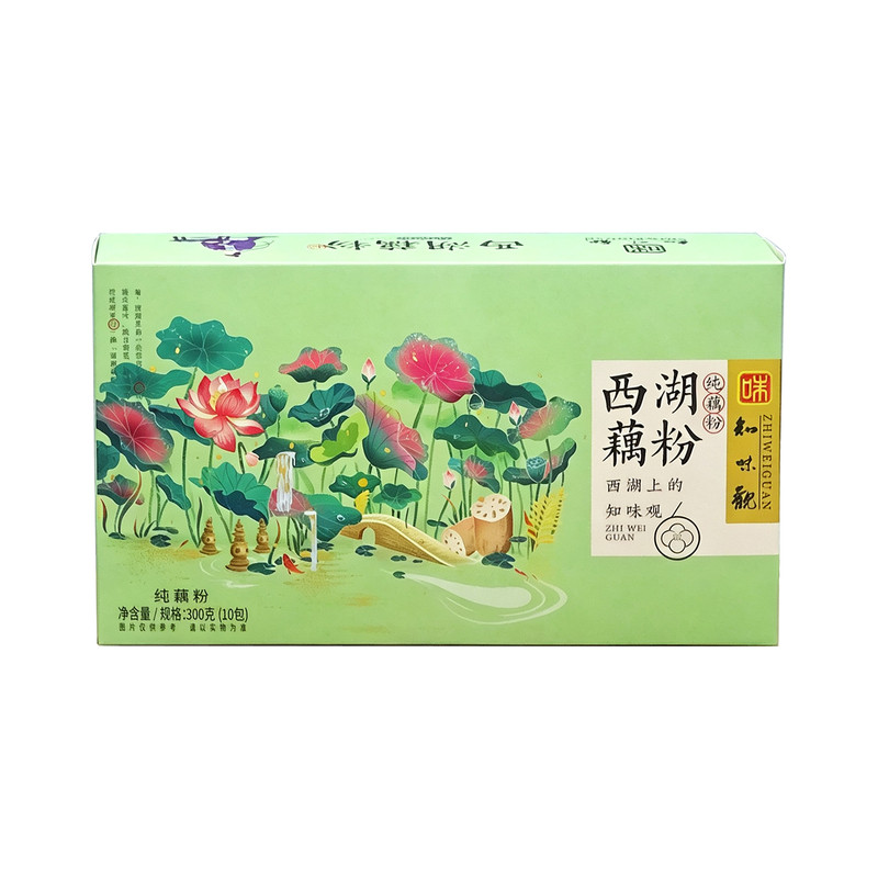 知味观西湖藕粉桂花莲子味纯藕粉