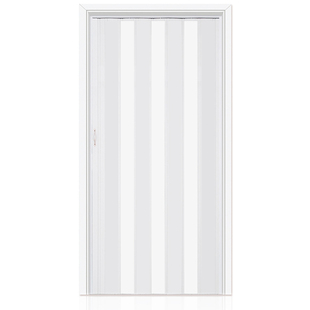 PVC折叠门推拉室内隔断开放式厨房移门卫生间阳台隐形吊轨商铺门