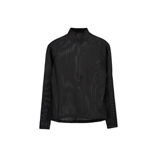 HOUDINI胡丁尼Pace Flow疾速女26新春秋网眼洞洞立领抓绒衣外套