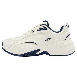 乔丹女鞋厚底增高休闲鞋2025秋季新款革面运动鞋白色网球鞋老爹鞋