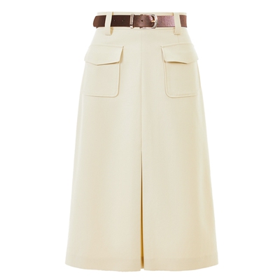 LIME莱茵口袋设计感高腰半裙