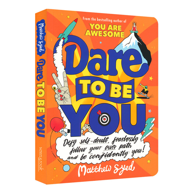 Dare To Be You 敢于做你自己 Matthew Syed  正能量情绪引导书籍 人生励志自我鼓励积极情绪 英文原版进口