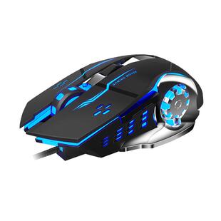 狼蛛鼠标游戏专用有线电竞cf宏csgo机械笔记本电脑声无线静音办公