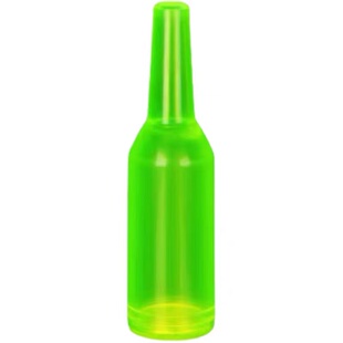 金质酒具主打产品放射荧光绿透明调酒师练习瓶酒吧花式抛樽火瓶