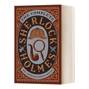 英文原版小说 The Complete Sherlock Holmes full-trim 福尔摩斯探案全集 皮革精装版 英文版 Sir Arthur Conan 进口英语原版书籍