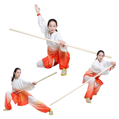 太极棍养生杖儿童用武术棍鞭杆白蜡杆太极拳健身形意十三把短长棍