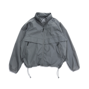 TBALLER 2025新款皮肤衣男潮牌UPF50防晒衣轻薄立领连帽防紫外线