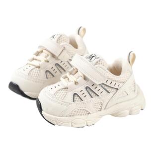 小步点宝宝鞋春秋季婴儿软底学步鞋小白鞋男童运动鞋儿童鞋子女宝