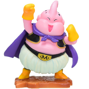 七龙珠手办模型动漫周边车载摆件拳击魔人胖布欧gk可爱生日礼物