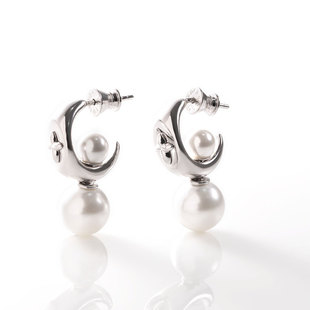 【星月耳环】一川月白原创设计高级感时尚多戴s925纯银耳环