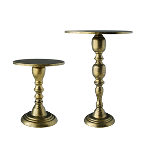 高端婚礼甜品台蛋糕盘 复古金色蛋糕架 高脚甜品架 蛋糕展示托盘