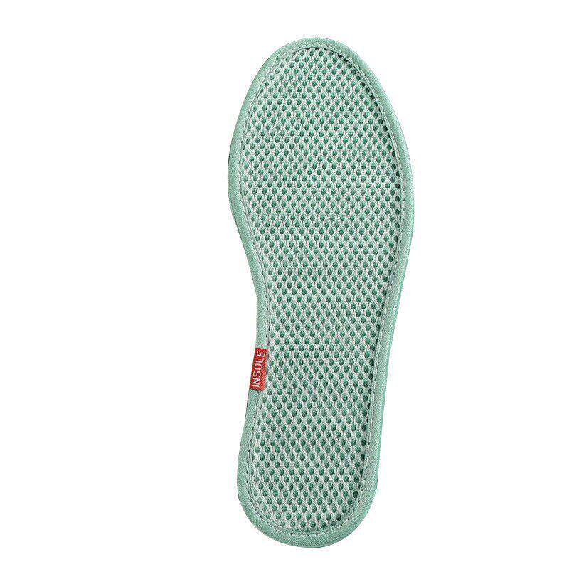 艾草除臭鞋垫男女透气吸汗防臭网眼舒适运动鞋垫夏季薄款脚汗救星