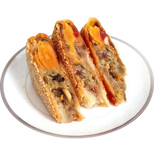 现做温州特产苍南桥墩大月饼礼盒装手工芝麻鲜肉蛋黄五仁酥皮月饼