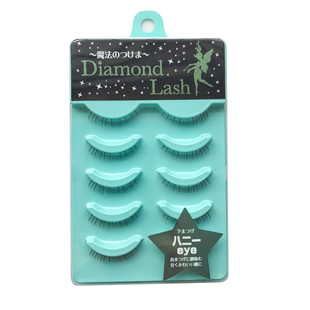 假睫毛下眼睫毛自然Diamond lash46268裸妆素颜仿真女网红主播短