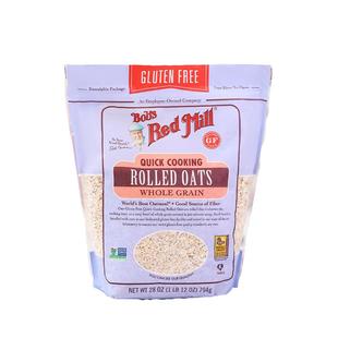 鲍勃红磨坊无麸质快熟燕麦片速食早餐晚餐健身代餐食品美国进口