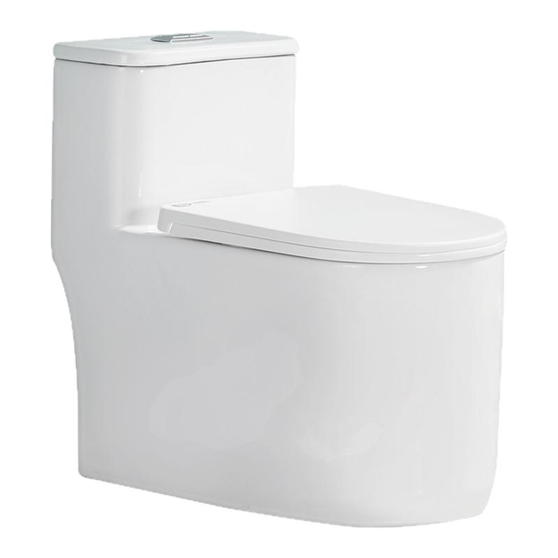 蒙娜丽莎普通马桶陶瓷坐便器抽水喷射虹吸式节水卫生间小户型Z004