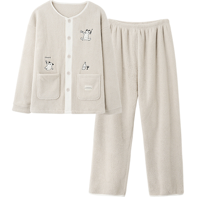 SLEEPTIGHT情侣羊羔绒睡衣